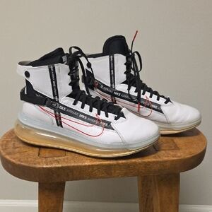 Nike Air Max 720 Saturn White Black AO2110-100, Men's 9 - AIRMAX